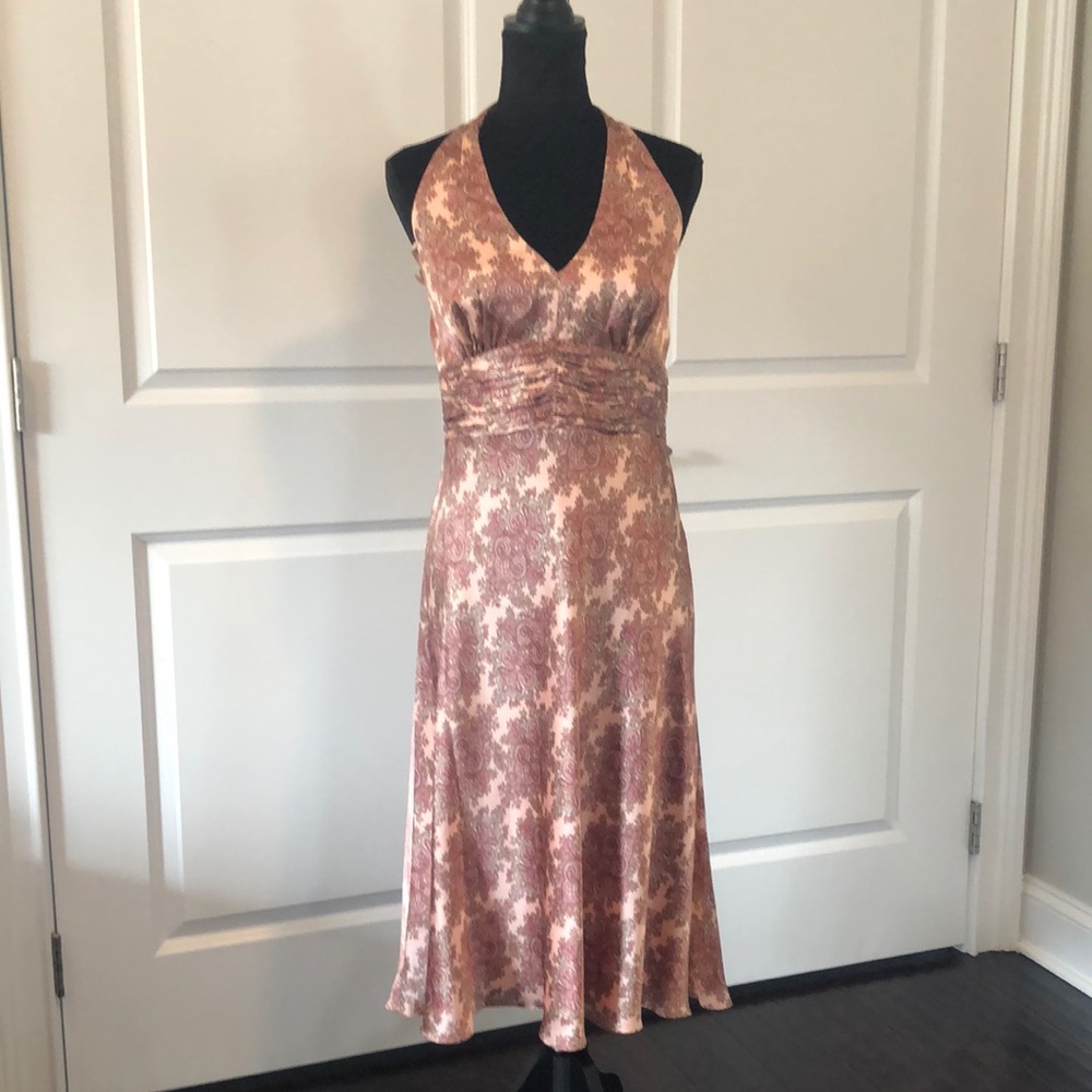 Ann Taylor LOFT silk dress. Size 8.